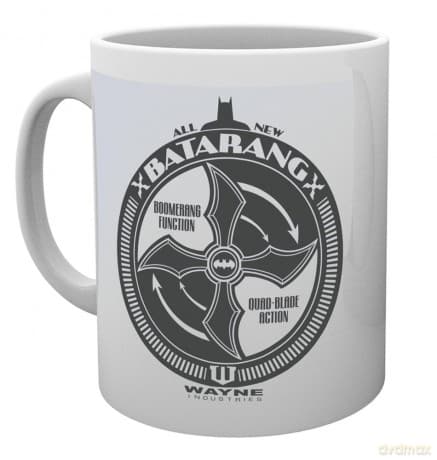 DC Comics: DC Comics Batman Batarang Kubek wielokolorowy