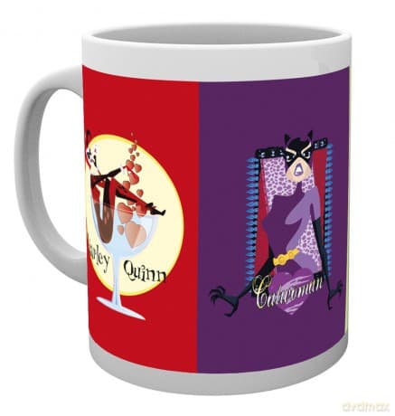 DC Comics: DC Comics Quad Gotham Girls Kubek wielokolorowy