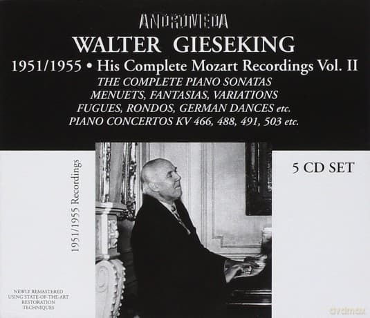 Walter Gieseking: Mozart - Piano Work, Vol 2