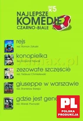 Najlepsze polskie komedie czarno-białe BOX