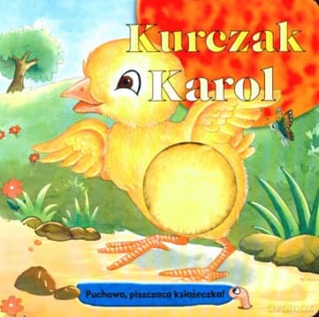 Puchowa Piszcząca Książeczka: Kurczak