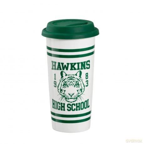 Stranger Things: Stranger Things: Lidded Kubek: Hawkins High School