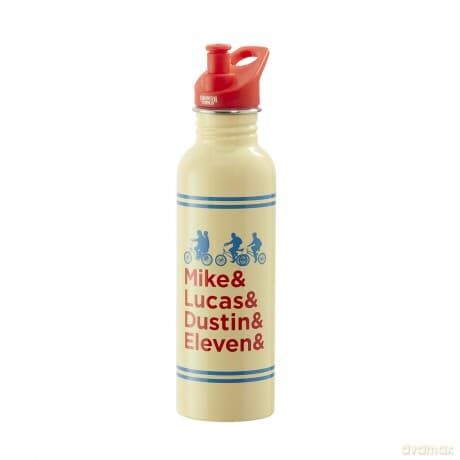 Stranger Things: Stranger Things: Metal Water Bottle: Silhouette