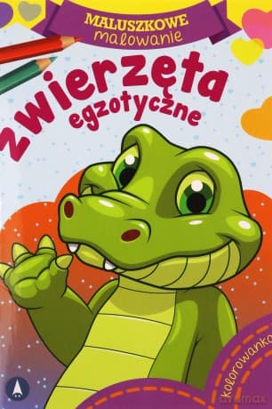 Maluszkowe malowanie. Zwierzęta egzotyczne