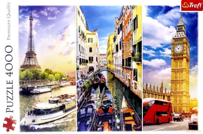 TREFL 4000 el. Wycieczka po Europie