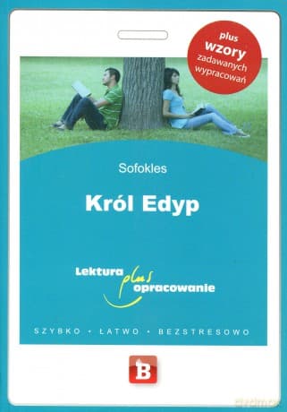 Król Edyp z opracowaniem - Sofokles