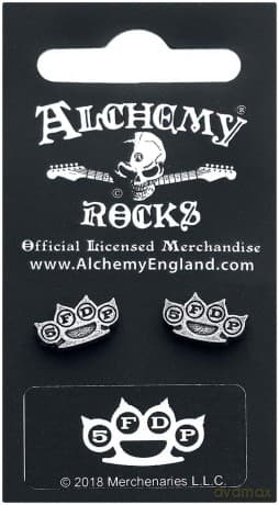 Five Finger Death Punch : Knuckle Duster Kolczyki