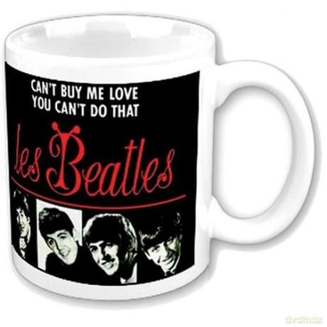 The  Beatles: Les Beatles Boxed Mug, White
