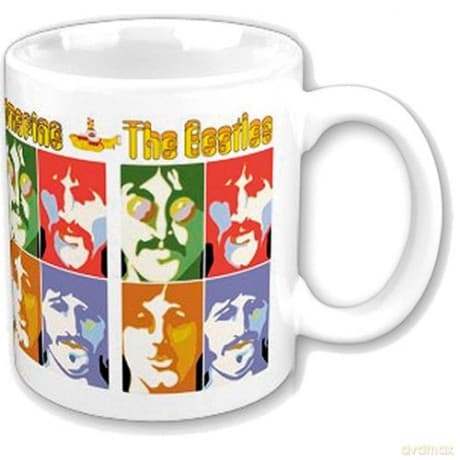 The  Beatles: Sea Of The Science Boxed Mug, White