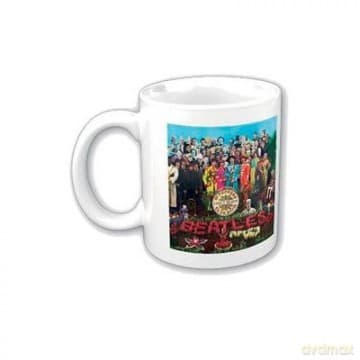 The  Beatles: Sgt Pepper Album Art Boxed Mug, White