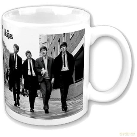 The  Beatles: Walking In London Boxed Mug, White