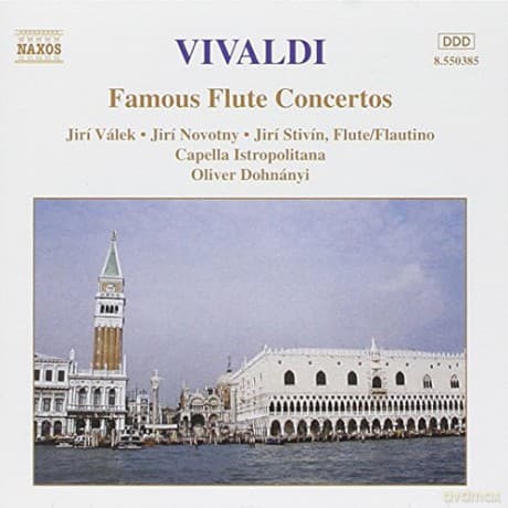 Antonio Vivaldi: Flotenkonzerte RV 108,434,443-445,533