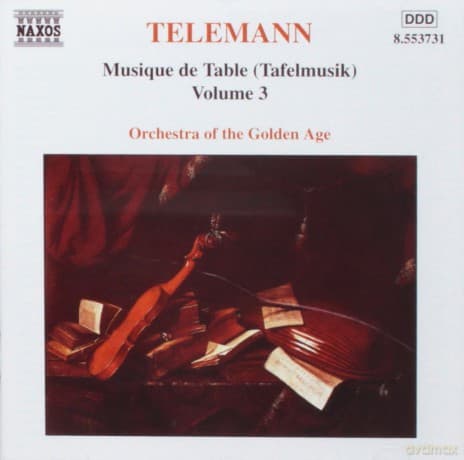 Georg Philipp Telemann: Tafelmusik Vol.3 (Teil 2)