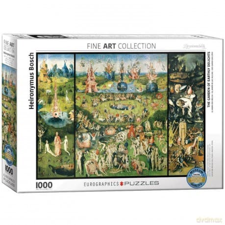 HEYE Ogród ziemskich rozkoszy Hieronim Bosch 1000 el.