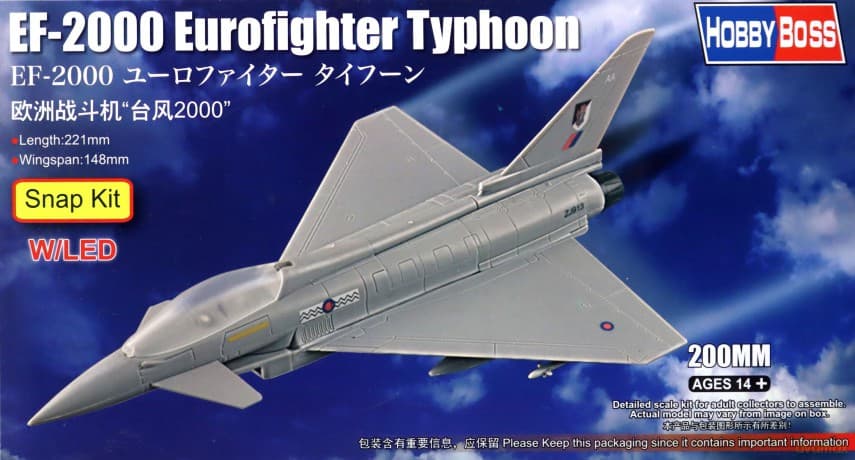 Model plastikowy EF-2000 Eurofighter Typhoon