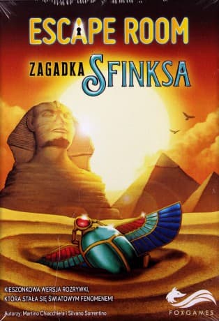 Gra Zagadka sfinksa Escape room
