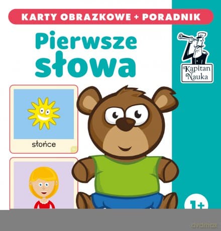 Pierwsze słowa. Karty obrazkowe i poradnik. Kapitan Nauka
