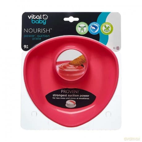 Vital Baby Nourish Power Suction Plate Fizz