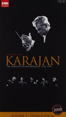 Herbert Von Karajan: Complete Emi Recordings Vol.2, Opera & Vocal