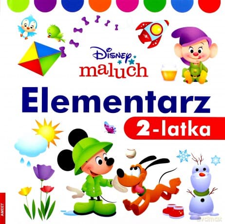 Disney maluch Elementarz 2-latka - Opracowania Zbiorowe