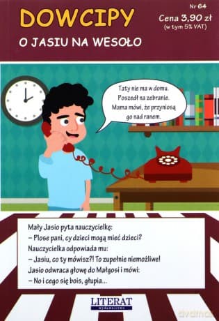 Dowcipy Nr 64 O Jasiu na wesoło - Przemysław Adamczewski