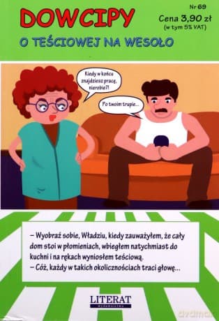 Dowcipy. Nr 69. O teściowej na wesoło - Przemysław Adamczewski