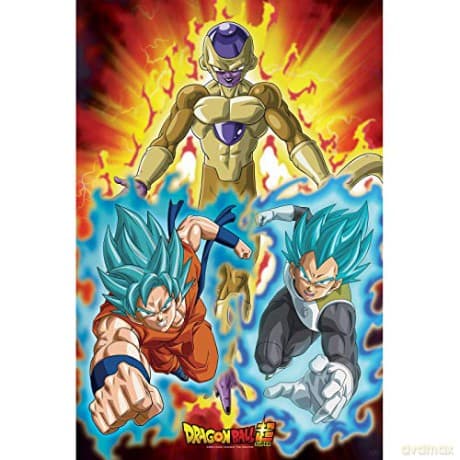 DRAGON BALL SUPER plakat / Poster Golden Frieza (91.51x61)