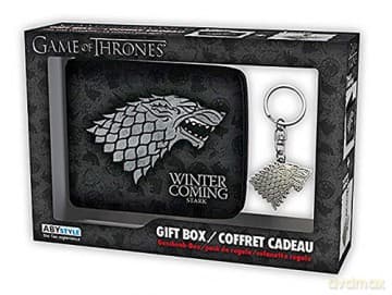 GAME OF THRONES Pck Wallet + Keyring Stark (Gra o Tron)