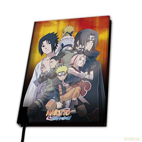 NARUTO SHIPPUDEN A5 Notebook Konoha group