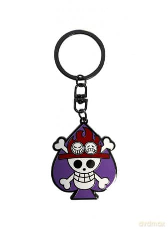 ONE PIECE Keychain Skull Ace