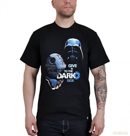 STAR WARS T-shirt Dark Side man SS black basic (Gwiezdne Wojny) XXL