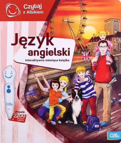 Czytaj z Albikiem. Interaktywna książka Język angielski