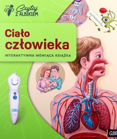 Czytaj z Albikiem. Interaktywna książka Ciało człowieka
