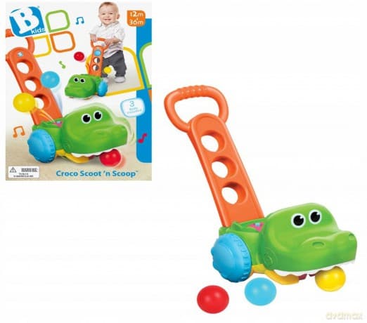 B-Kids Infantino Krokodyl odkurzacz z piłeczkami