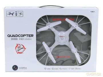 Dron z kamerką na radio