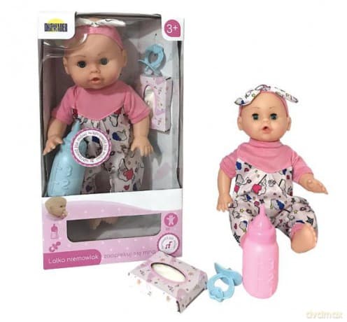 Lalka Agusia dziewczynka na baterie w pudełku