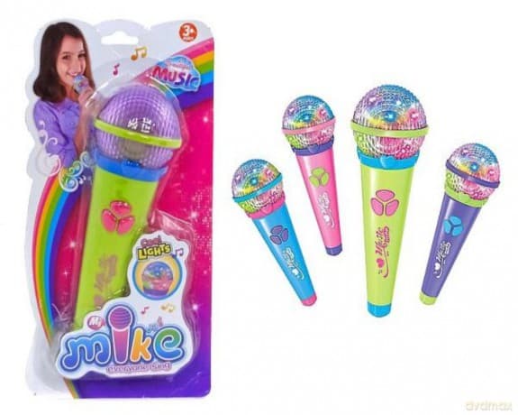 Mikrofon na baterie w pudełku (wysyłka losowa)