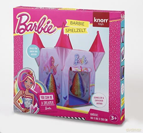 Namiot zamek Barbie