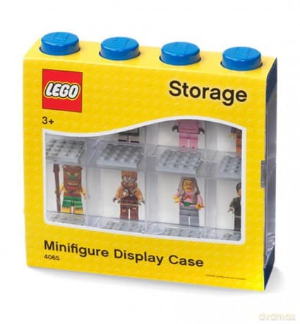 Gablotka na 8 minifigurek LEGO (Niebieska) (40650005)