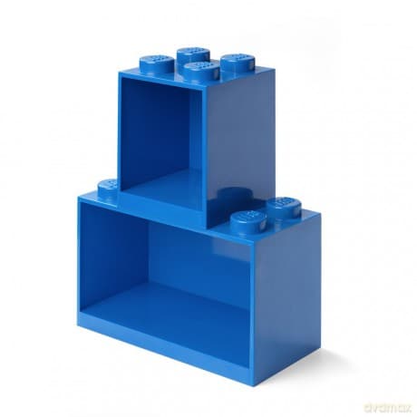Zestaw półek LEGO BRICK 4 & BRICK 8 (Niebieskie) (41171731)