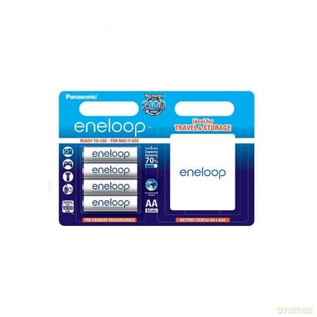 Panasonic Eneloop R6/AA 1900mAh akumulator - 4 szt blister + box