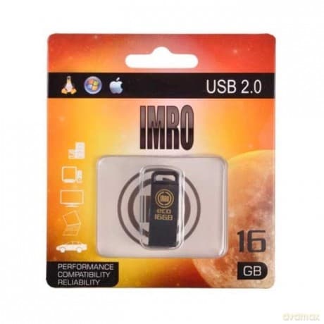 Pendrive IMRO BLACK 16 GB czarny