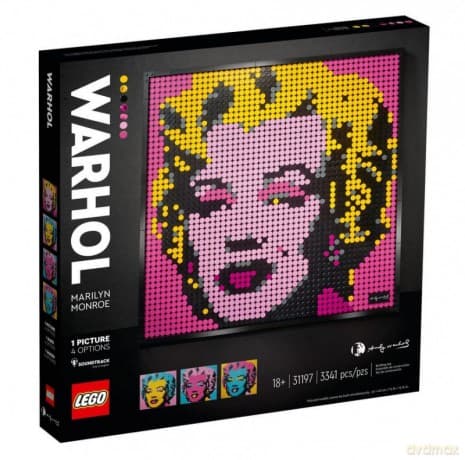LEGO Art Marilyn Monroe Andyego Warhola (31197)