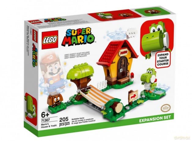 LEGO Super Mario Yoshi i dom Mario - zestaw rozszerzony