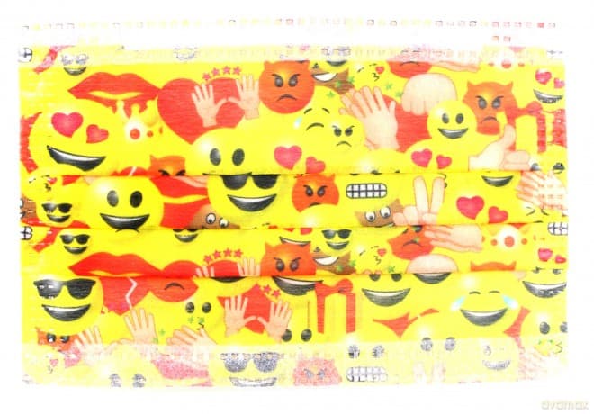 Emotikonki - maseczka ochronna na twarz