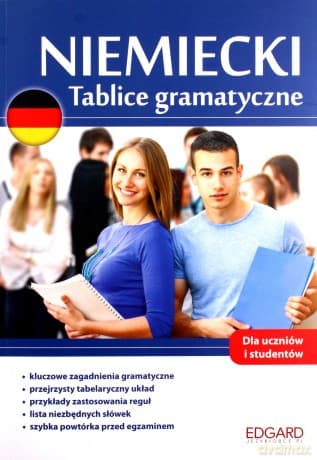 Niemiecki. Tablice gramatyczne. Niezbędna powtórka przed egzaminem dla uczniów i studentów! - Anna Mielniczuk