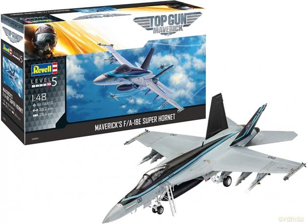 Model do sklejania F/A-18E Super Hornet Top Gun