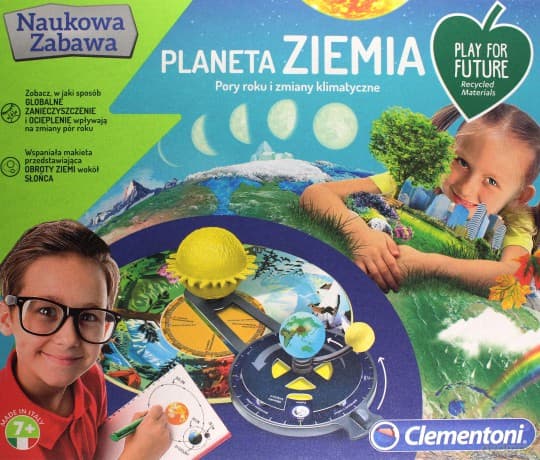 CLEMENTONI Planeta Ziemia Naukowa Zabawa