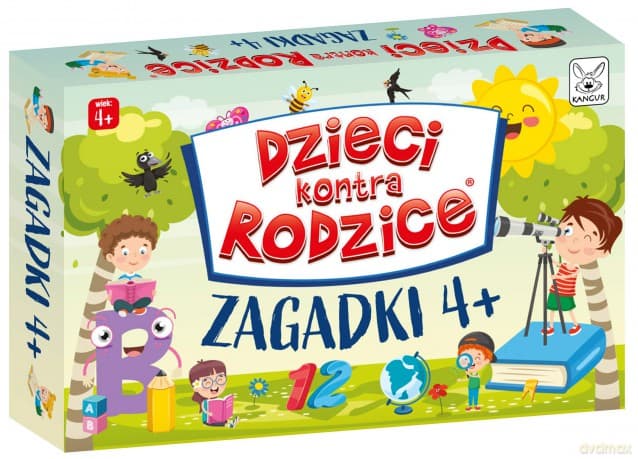Zagadki 4+ Dzieci kontra Rodzice