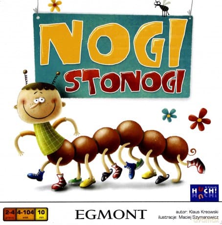 Nogi Stonogi Gra Planszowa (twarda) - Kalus Kreowski